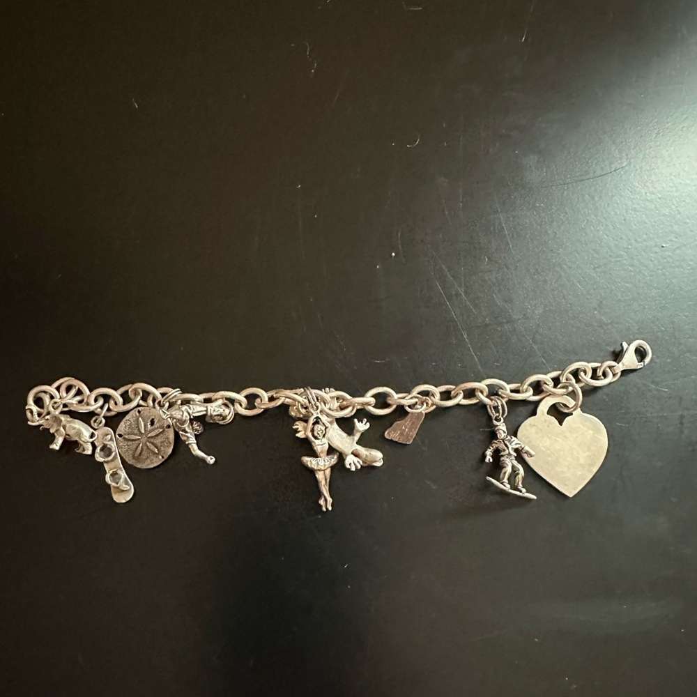 Silver Charm Bracelet